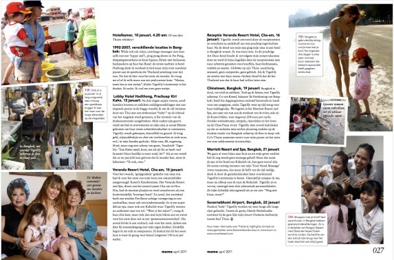 Beertje van Beers in Bangkok, reisreportage Mama Magazine